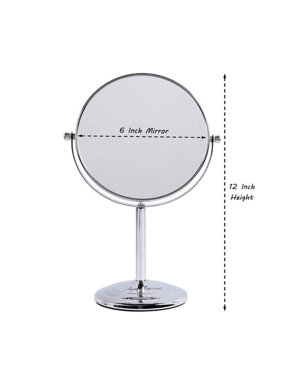 Tabletop swivel double sided mirror - Picture 3 of 5